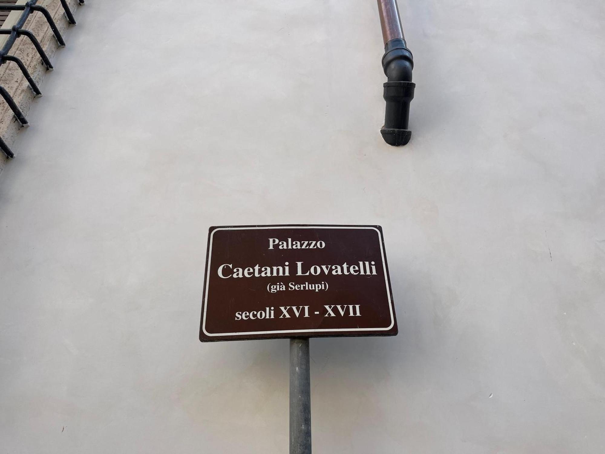 Lovatelli Home Al Campidoglio Rom Eksteriør billede